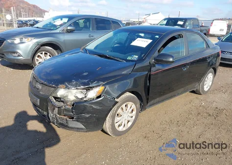 2013 Kia Forte Ex from USA, damaged, VIN KNAFU4A26D5717675